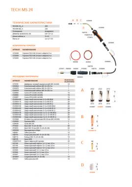 Сварог MS 24 (евро адаптер) 4м