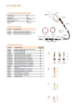 Сварог MS 240 (евро адаптер) вод охл 3м